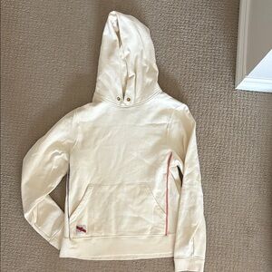 Clare V. Cream Hoodie Sweatshirt